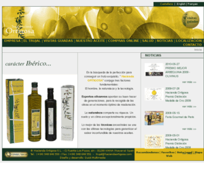 haciendaortigosa.com: TRUJAL HACIENDA ORTIGOSA
Empresa productora de aceite de oliva virgen extra de la variedad arbequina afincada en Viana, Navarra.