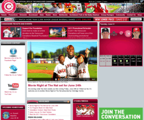 canadiansbaseball.com: The Official Site of Minor League Baseball | Vancouver Canadians Homepage
The Official Site of Minor League Baseball | Vancouver Canadians Homepage