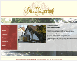 gut-jaegerhof.org: Home | Restaurant Gut Jägerhof - Herzlich Willkommen
