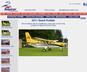 raptorleasing.com: Koidak for sale by Raptor Aviation
Quest Kodiak for sale by Raptor Aviation