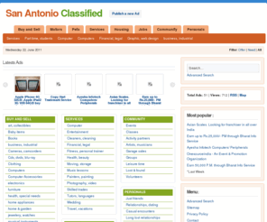 sanantonio-classified.com: San Antonio Classified
san antonio classified