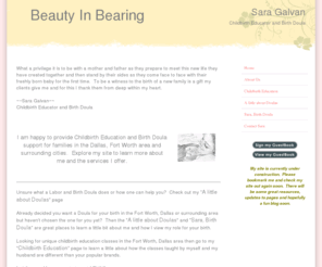 beautyinbearing.com: Childbirth Education, Beauty In Bearing, Childbirth Education and Birth Doula Services Fort Worth, Dallas, Home
Beauty In Bearing provides professional Birth Doula Labor Support and Couples Childbirth Education Classes in the Fort Worth, Dallas, area.