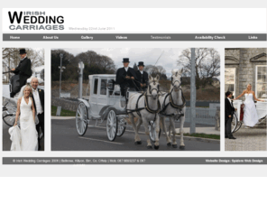 irishweddingcarriages.com: Irish Wedding Carriages: Home
Irish Wedding Carriages