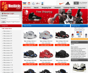 mostkicks.com: Nike Jordans Shoes,Cheap Jordans Shoes,Nike Dunks Shoes,Nike Air Force 1- mostkicks.com
Mostkicks sells Nike Jordan Shoes,Nike dunks Shoes,Nike Air Force 1 with the best service. Buy nike Jordans from us, Value for money to get the Cheap Nike shoes.