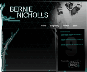 officialbernienicholls.com: Bernie Nicholls - Los Angeles Kings Center Bernie Nicholls - NHL  Player in the InterSports Network
Welcome to the official web site of NHL star Bernie Nicholls, endorsed by the NHL and part of the InterSports Network.