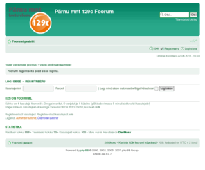 parnumnt129c.com: Pärnu mnt 129c Foorum • Pealeht
