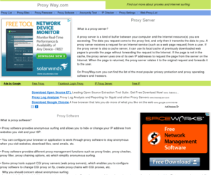 proxyway.com: Free Proxy Software - Proxy Program : Proxy Freeware - Proxy Way
Proxy software: ProxyWay - download free proxy software and proxy freeware. Free proxy program and free proxy tools, free proxy list.