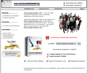 usaleaseagreements.com: Lease Agreements
Lease Agreements for all states.  Available for instant download