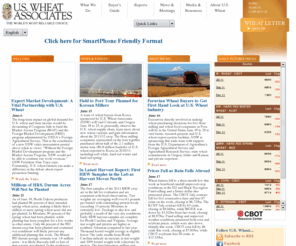 uswheat.org: U.S. Wheat Associates
WHEAT | The World's Most Reliable Choice