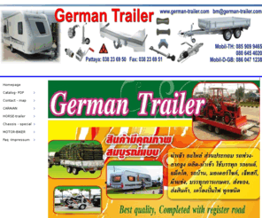 german-trailer.com: german-02.01.2011---1
Manufacture trailer for pickup / limousine from/ to kg 4.500, premium dealer hobby home / living caravan in Chonburi Thailand  clima air truma heating in boat and container office