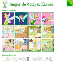 juegosdecampanilla.com: Juegos de Campanilla.com >> Jugar Juegos de Vestir, Maquillar, Colorear, Puzzles de Campanilla
Jugar a juegos de vestir Campanilla, colorear y puzzles infantiles de Campanilla. Yea Hoo! juegosdecampanilla.com!