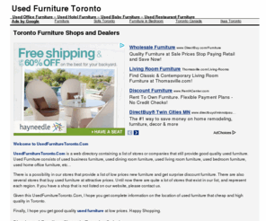 Usedfurnituretoronto.com: Used Furniture Toronto - Used Furniture ...