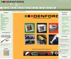 denford.com: Denford Website - Home
Denford Limited Provide Total Commitment to CNC CAD and CAM Manufacturing Technology in Education and Training Worldwide, Welcome to the Denford website
