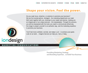 ionactive.com: Ion Design Marketing Communications, Branding and National Award Winning logo and Graphic Design located in Frederick Maryland Since 1995
