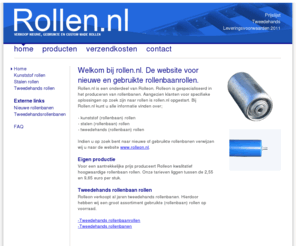 rollenbaanrollen.nl: Rolleon: Rollenbaanrollen
Verkoop Rollenbanen, Rollenbaan, Rollen