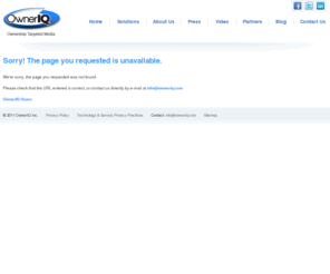ownershipnetwork.com: Page Not Found | OwnerIQ

