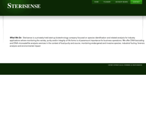 sterisense.com: Home Page
Home Page