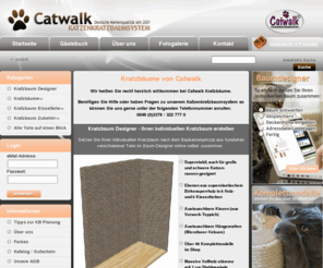 catwalk-kratzbaeume.de: Kratzbaum - Katzenkratzbaum - Kratzbäume - Katzenkratzbaumsystem von Catwalk
