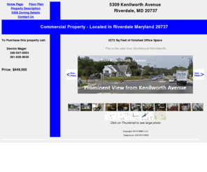 magerinvest.com: MMG 5309 Kenilworth Foreclosure
5309 Kenilworth Avenue Riverdale MD Foreclosure Sale  Commercial property Great Visibility