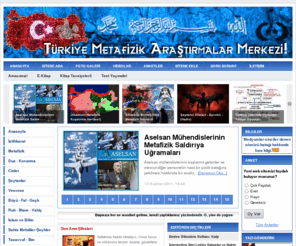 metafizikmerkez.org: Türkiye Metafizik Merkezi - Anasayfa
Türkiye Metafizik Araştırmalar Hizmet Merkezi - M.A.H - Ülkemizin alanında güvenilir tek web sitesi.. Metafizik, insandır! 