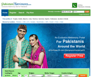 pakistanimatch.com: Pakistani Matrimony, Matrimonial, Marriage, PakistaniMatrimony.com
Pakistani Matrimony, Find Lakhs of Pakistani Profiles on PakistaniMatrimony.com, the No.1 matrimony site for Pakistani. Register FREE