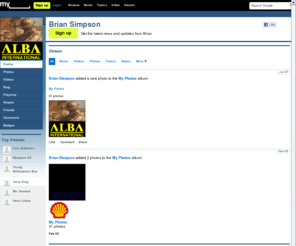 briansimpson-myspace.com: Brian Simpson (Brian Simpson) on Myspace
Brian Simpson (Brian Simpson)'s profile on Myspace, the leading social entertainment destination powered by the passion of our fans.