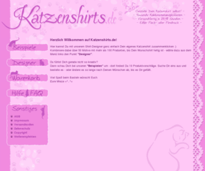 katzenshirts.de: Katzenshirts.de =^..^=
