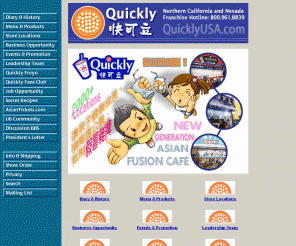 quicklyusa.com: Quickly USA - New Generation Asian Fusion Style Chain Cafe
