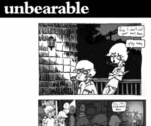 unbearablecomics.com: Unbearable Comics dot com : decisions
