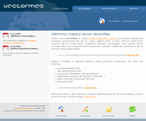vectormap.cz: VectorMap - Úvodní strana

