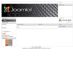 basic-wear.com: BASIC WEAR
Joomla - the dynamic portal engine and content management system