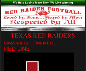 texasredraiders.com: Texas Red Raiders
Home Page