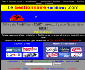 gestionnaireambitieux.com: Liens tout IMAGES jeux gratuit, telechargement utilitaire, musique, radio en direct, banque canadienne en ligne, sms messagerie texte
Liens tout IMAGES, de jeux gratuit, telechargement utilitaire, musique et radio en direct, banque canadienne en ligne, utilitaire, messagerie texte.