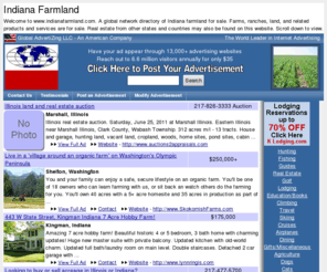 indianafarmland.com: Indiana farmland, indianafarmland, www.indianafarmland.com
Indiana farmland. A network directory of Indiana farms for sale or lease. Indiana farmland, ranches, and related businesses for sale.