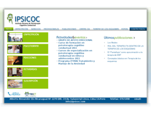 ipsicoc.com: IPSICOC - Instituto Peruano de Psicoterapia Cognitiva Conductual
