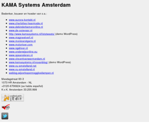 kamasystems.nl: KAMA Systems Amsterdam
