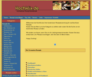 kochklix.de: rezeptsammlung rezepte kochrezepte
Rezeptdatenbank, Rezeptsammlung, Rezepte, Gerichte zum nachkochen.