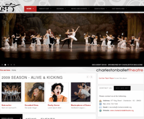 charlestonballettheatre.org: Welcome to the Frontpage
Joomla! - the dynamic portal engine and content management system
