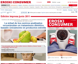 consumer-revista.com: Revista CONSUMER EROSKI, la revista del consumidor de hoy | EROSKI CONSUMER
Revista CONSUMER EROSKI, la revista del consumidor de hoy | EROSKI CONSUMER