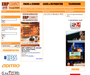 erpcompact.se: ERP Compact
ERP-Compact -Affärssystem nätverket för Svenska organisationer som söker bästa teknikstödet för bästa affärerna