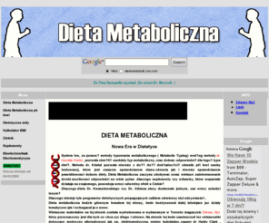 dietametaboliczna.com: Dieta alternatywna, odchudzanie ,nadwaga,ziola,diety,Krill Oil
 medycyna alternatywna , zielarstwo ,nowa teoria dietetyczna tzw. Metabolic Typing . Twoj metaboliczny typ.
.Generator srebra koloidalnego,olej,kryl