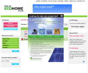 findaecohome.com: Find an EcoHome.co.uk - Buy and sell EcoHomes for free! (Search)
Buy and sell EcoHomes for free! Healthy, accessible and eco-friendly homes in England and Wales.