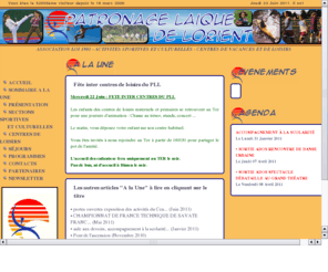 pllorient.com: PATRONAGE LAIQUE DE LORIENT
Le Patronage Laïque de Lorient est une association qui propose des activités sportives et culturelles, qui visent à l'épanouissement individuel et l'engagement collectif au sein d'une société laïque et solidaire.