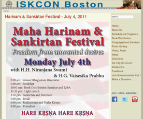 iskconboston.org: ISKCON Boston - Home
ISKCON Boston - International Society for Krishna Consciousness, Boston branch