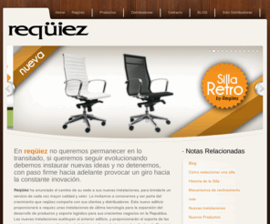 requiez.com: r e q ü i e z ® - La mejor línea de sillas y sillones para oficina
