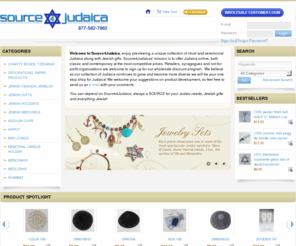 source4judaica.com: Source4Judacia : Jewish gifts and Jewelry along with Judaica for weddings
Source4Judaica  is an unique collection of ritual and ceremonial Judaica along with Jewish gifts both classic and contemporary at the most competitive price.