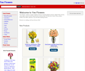 yesflowers.com: New Releases | Yes Flowers
Yes Flowers, Offering a range of digital cameras including digital cameras, digital SLRs, lenses, camcorders, optics, camera accessories, photo printers & more from Canon, Sony, Nikon, Kodak, Flip Video, Olympus, Fuji and other leading brands.