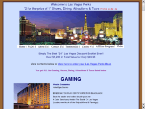 Las vegas attraction coupons