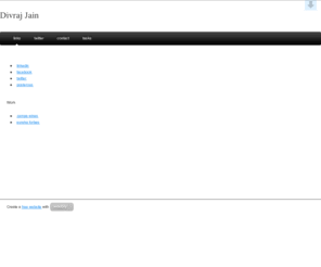 divraj.com: Divraj Jain - links
Personal homepage of Divraj Jain
