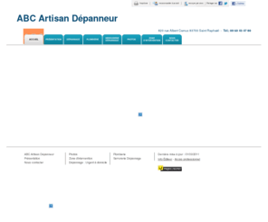 abcartisan.com: Dépannage - ABC Artisan Dépanneur à Saint Raphaël
ABC Artisan Dépanneur - Dépannage situé à Saint Raphaël vous accueille sur son site à Saint Raphaël